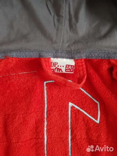 Детский банный халат махровый DP Am р-р 86 бу