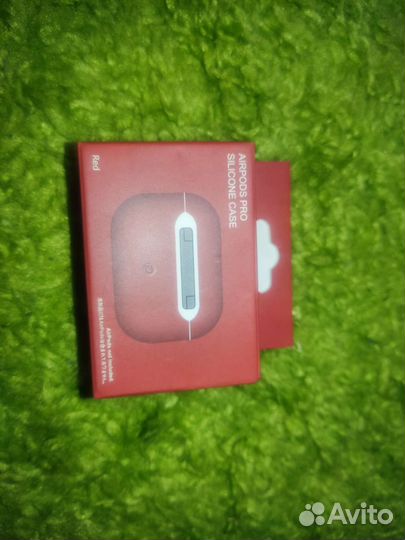 Чехол для airpods pro red