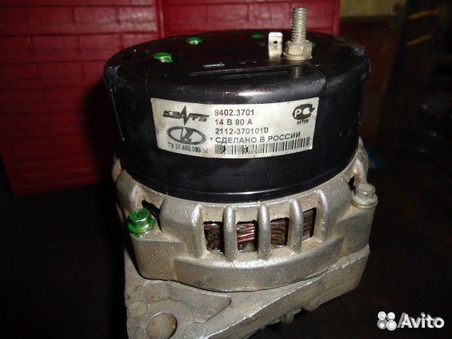 Генератор ваз 2110,12,2114,15,калина.приора. нива