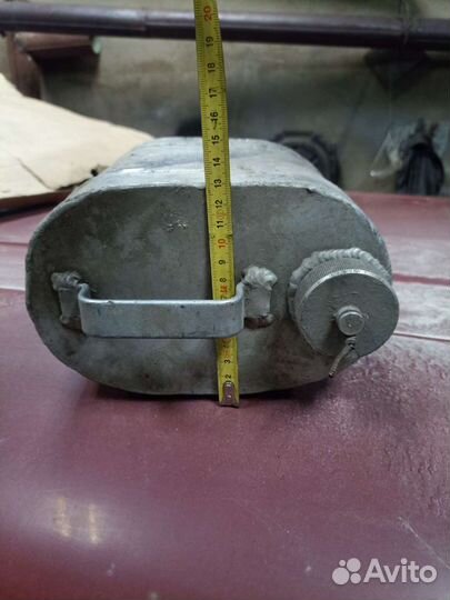 Канистра алюминиевая, фляга, фляжка, ёмкость, бак