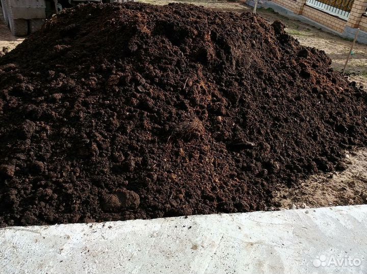 Навоз Перегной Плодородный чернозем Доставка