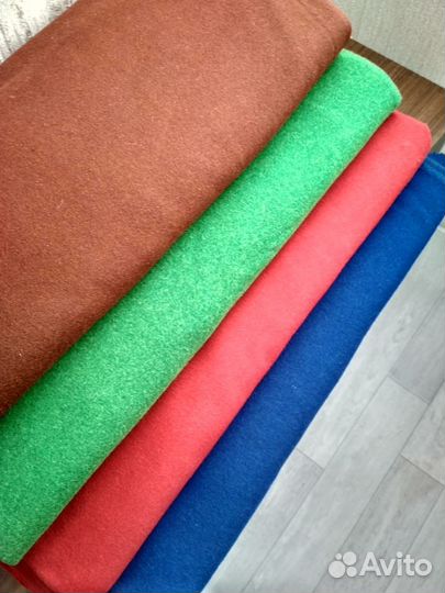 Отрез ткани СССР драп