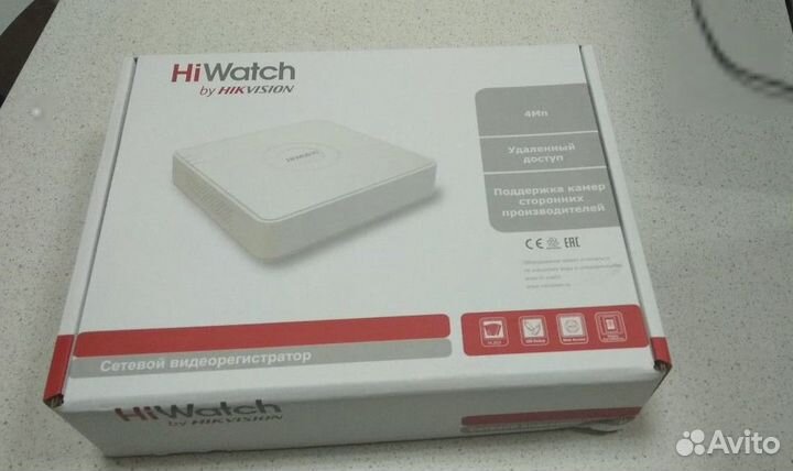 8кан. сетевой видеорегистратор DS-N208(C) HiWatch