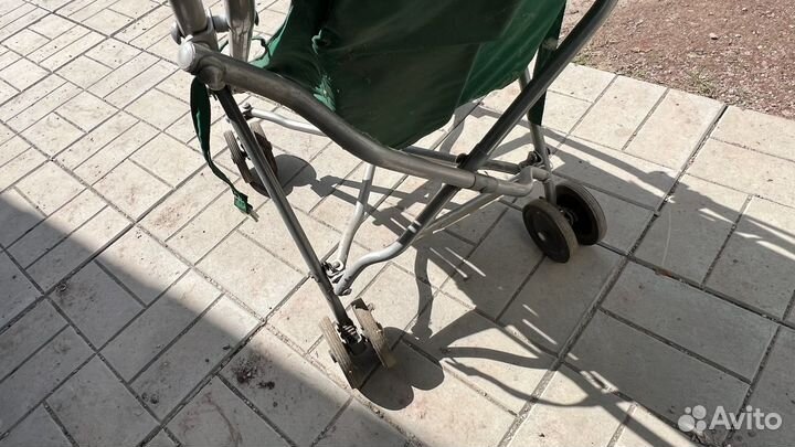 Советская детская коляска трость