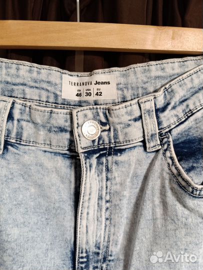 42 Джинсы Terranova высокая посадка скинни