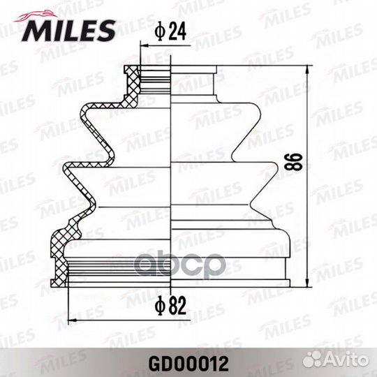 Пыльник ШРУСа внутренний mitsubishi/mazda/ford