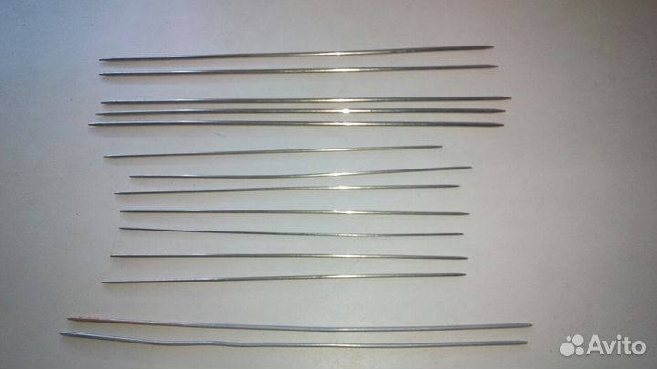 Большой набор спиц для вязания