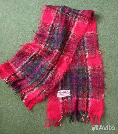 Новый мохеровый шарф