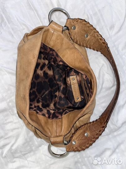 Винтажная сумка Makoswky натуральная кожа