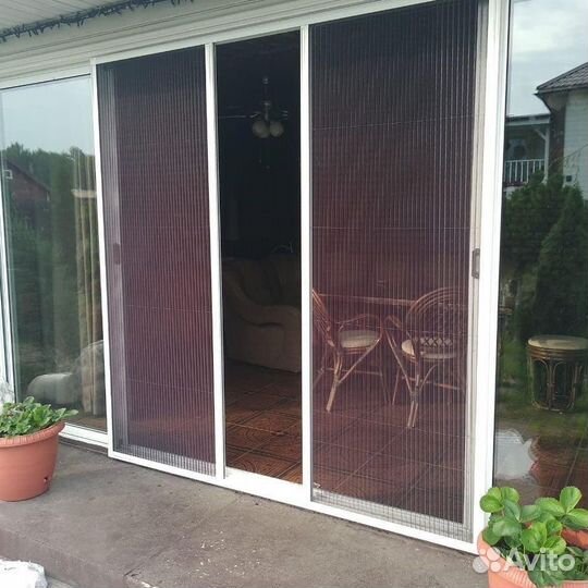 Москитная сетка гармошка