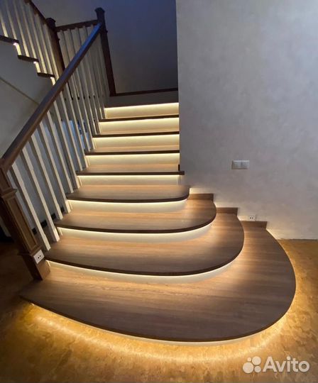 Умная подсветка лестницы