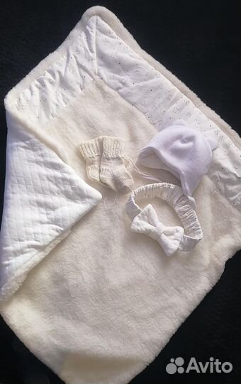 Конверт на выписку одеялом, тёплый