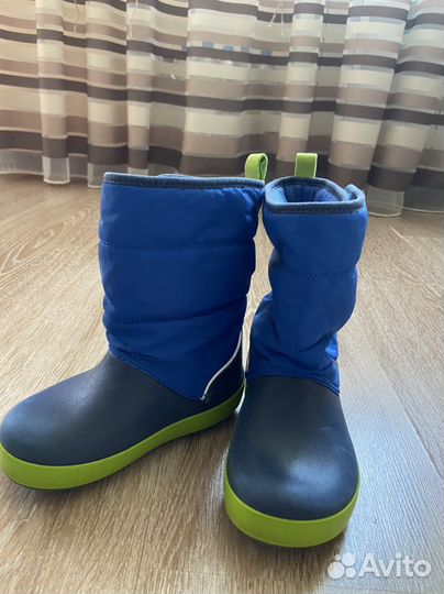 Сапожки crocs демисезонные