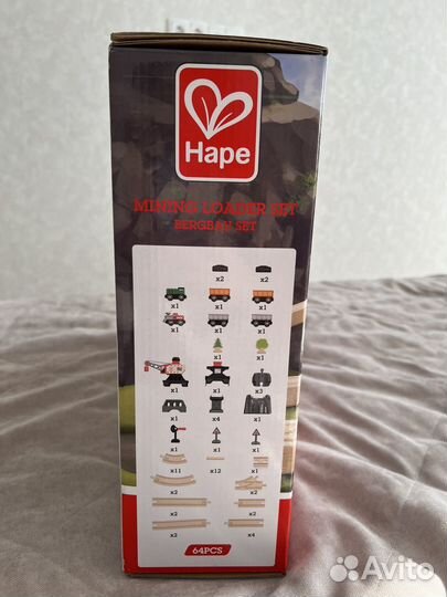 Деревянная железная дорога Hape