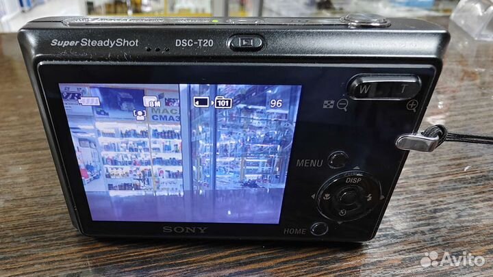 Компактный фотоаппарат sony DSC-T20