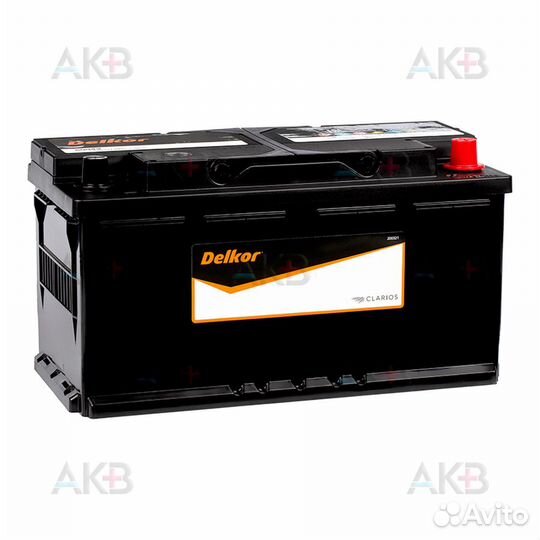 Аккумулятор автомобильный Delkor 60044 (100R 800A
