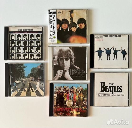 Сd диски фирменные The Beatls