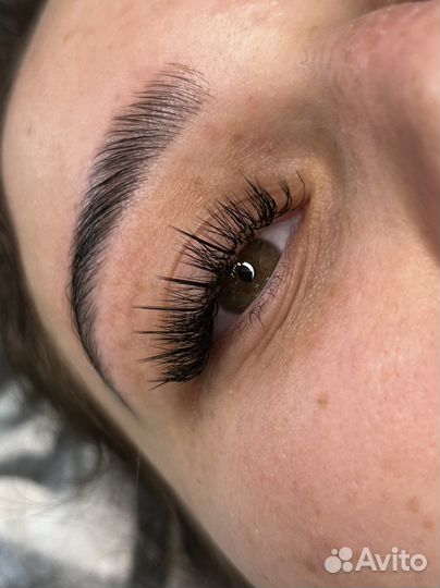 Наращивание ресниц/ ламинирование/брови