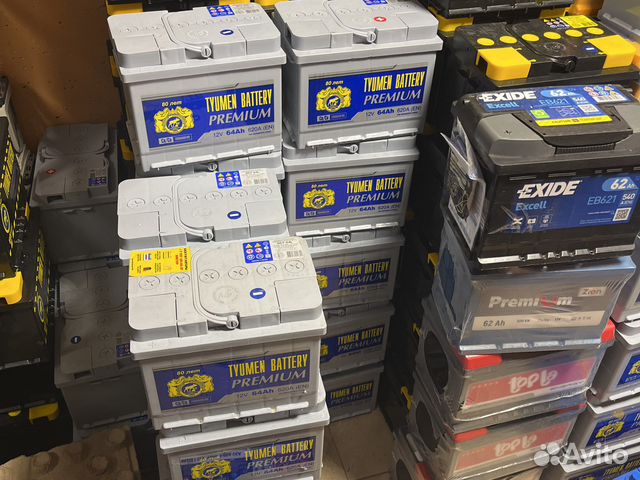 Аккумулятор автомобильный tyumen premium 64 Ah