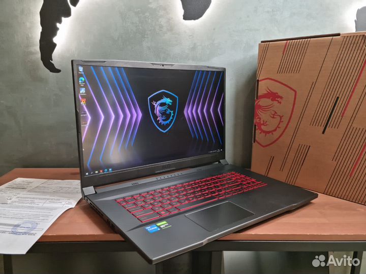 MSI Katana ips144hz 17,3