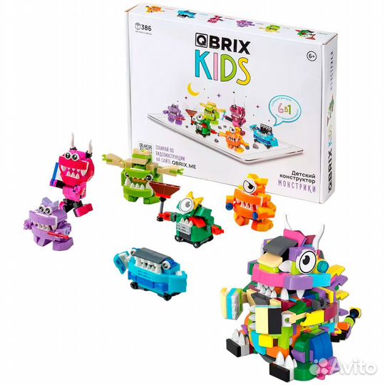 Конструктор qbrix kids: 