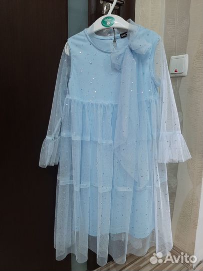 Нарядное платье для девочки 110 116