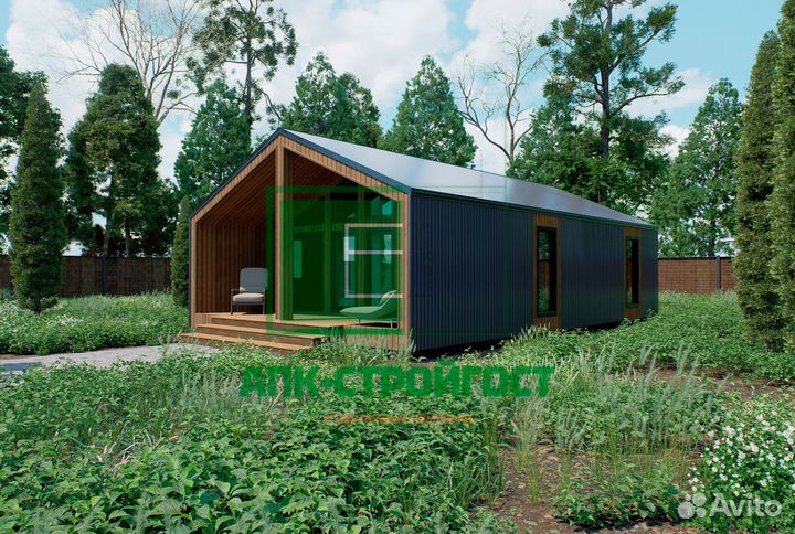 Модульный дом под ключ 60 кв.м