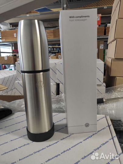 Термос Volkswagen 0,75 нержавеющая сталь