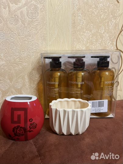 Набор дозаторов для ванны 3 шт,Бутылка Лампочка