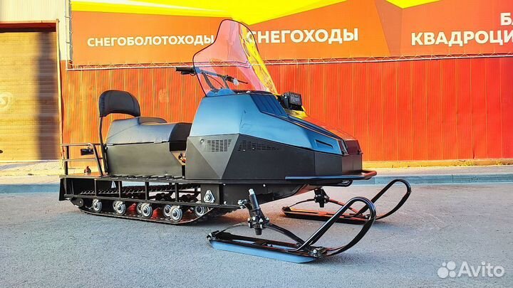 Снегоход промакс yakut long 500 4T 15 Л.С черный