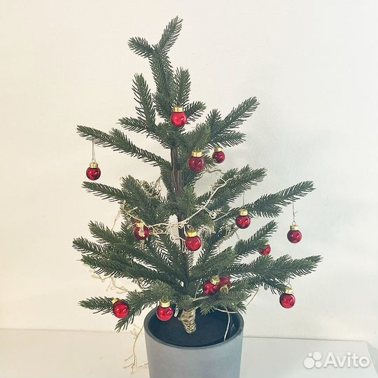 Ель искуственная литая бу (IKEA)