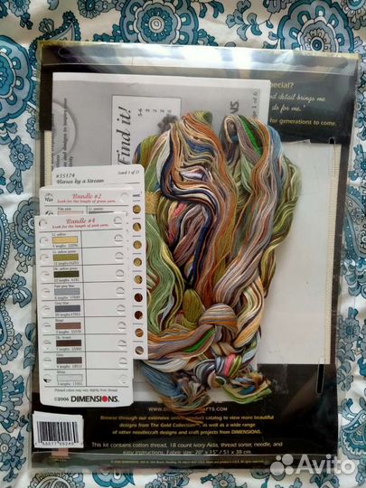 Наборы для вышивки крестом dimensions