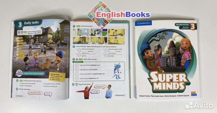 Super Minds 3 2ed (учебник,раб.тетрадь,диск)