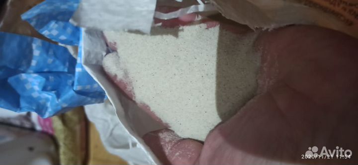 Наполнение для аквы (кварцевый песок)