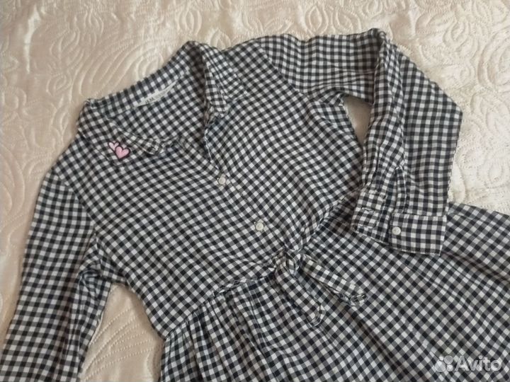Платье для девочки h&m 128