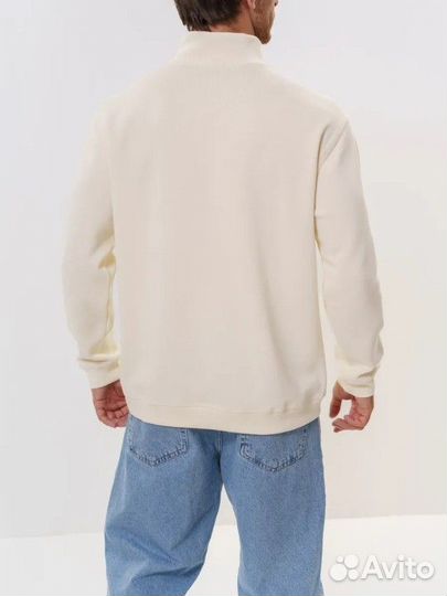 Джемпер на молнии оверсайз