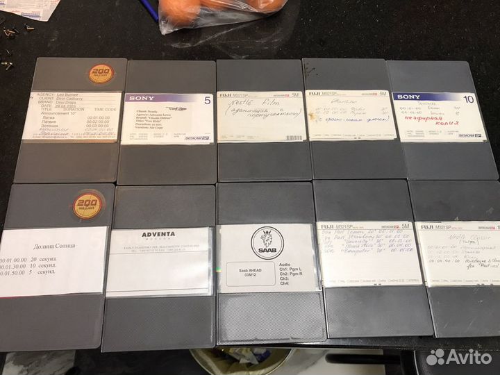 Рекламные ролики на бетакам