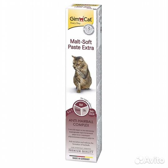 Мальт-паста Beaphar, Gimpet для вывода шерсти