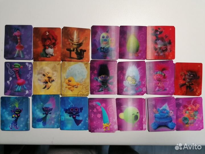 Смурфики, карточки