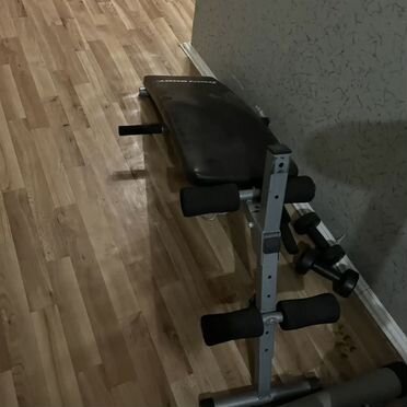 Тренажер скамья для пресса iron body