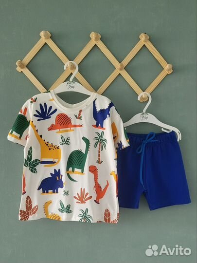Костюм детский для мальчика шорты 104 110
