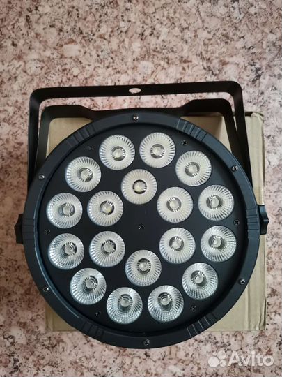 Светомузыка PAR прожектор мощный цветной