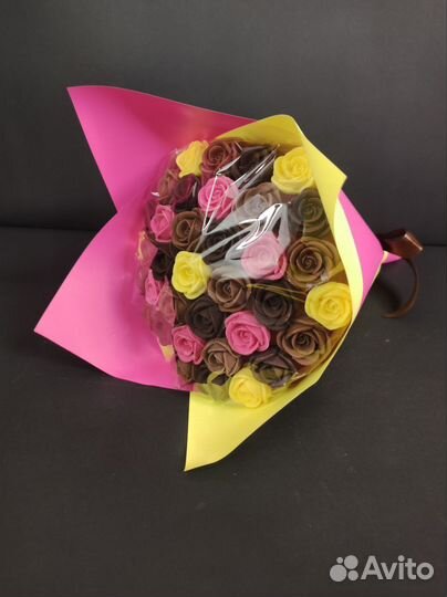 37 Роз из Бельгийского Шоколада