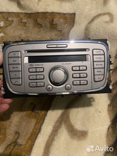 Штатная магнитола ford focus 2 sony