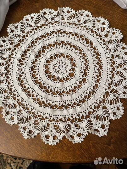 Салфетки ажурные. Винтаж