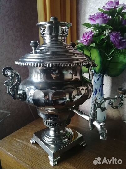Самовар угольный старинный