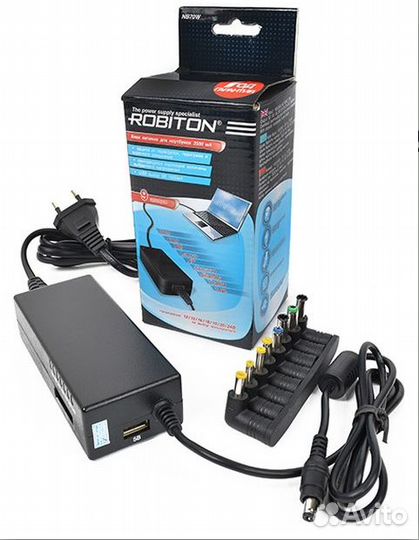 NB70W, Блок питания для ноутбуков, 12-24В, 2.9-3.5