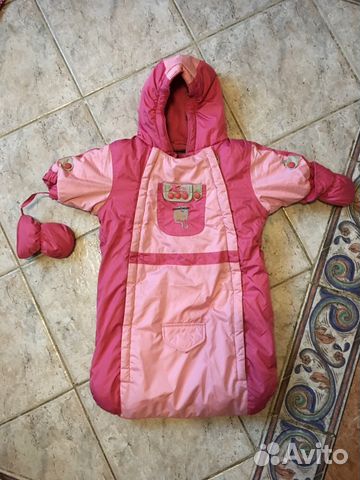 Детский конверт 6-9 мес