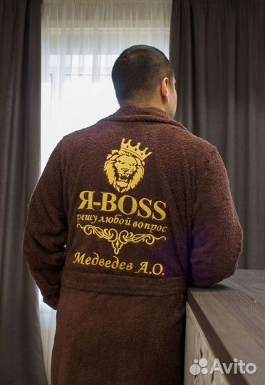 Халат махровый