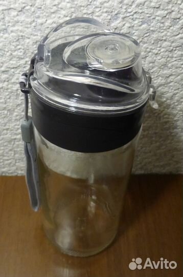 Бутылка для воды стекло 0,5 литра